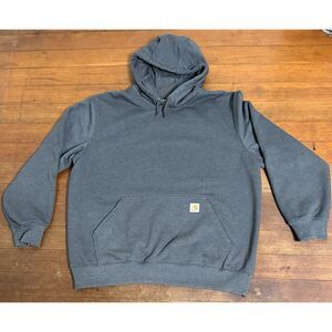 Carhartt Loose Fit Rain Defender Gray Hoodie Sweatshirt Men’s XL